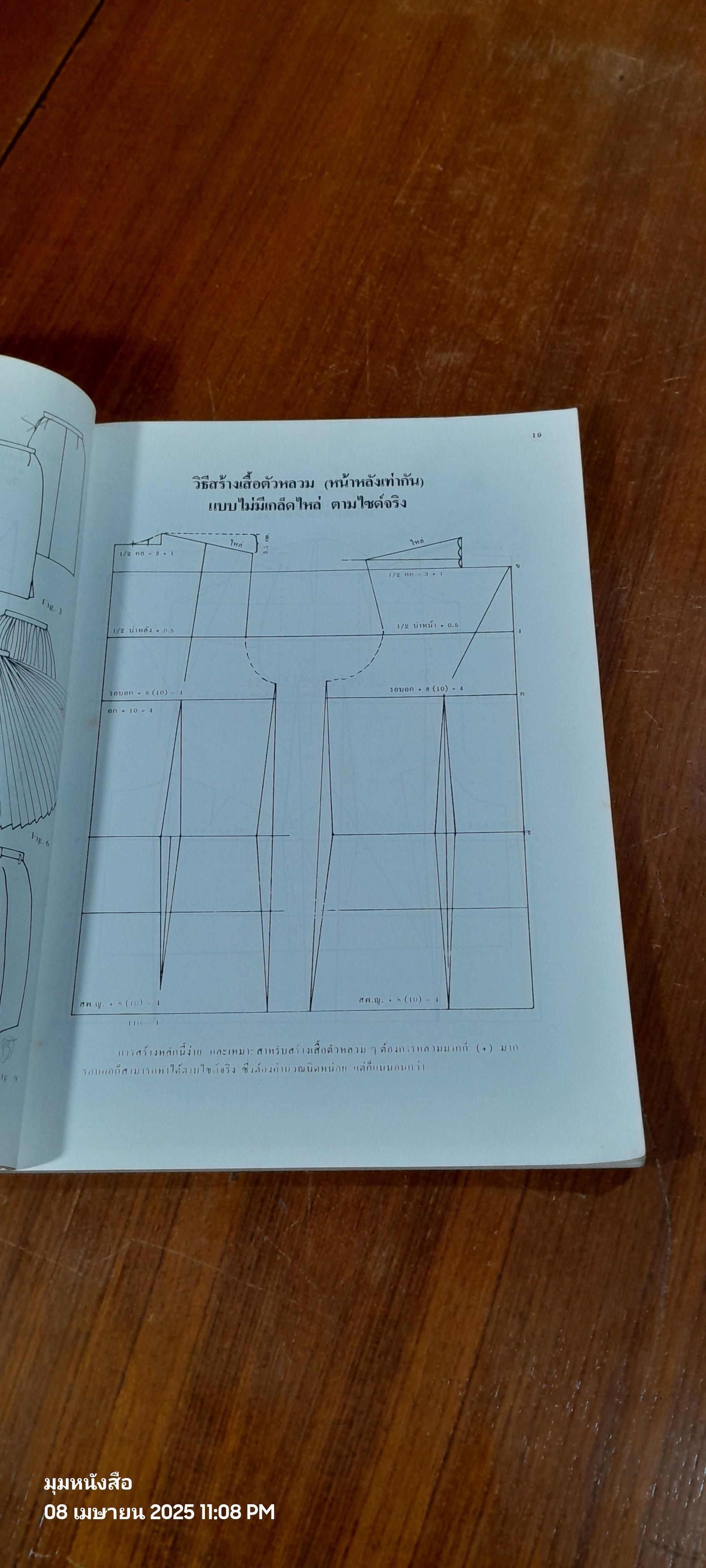 ตำราสอนตัดเย็บ-ชั้นสูง. โรงเรียนสอนตัดเสื้อ นิรันดร์รัตน์ ปกแดง