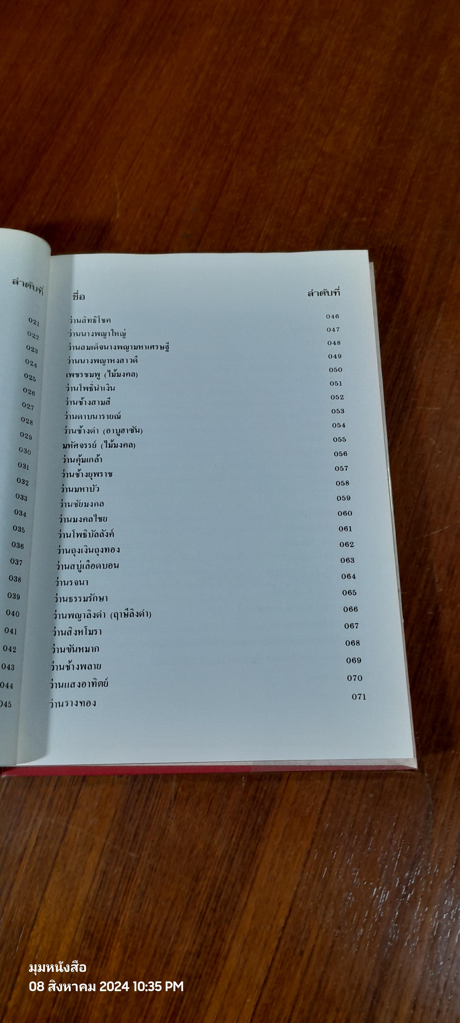 คัมภีร์ว่านและไม้มงคล / สนั่น ทวีสมบัติ