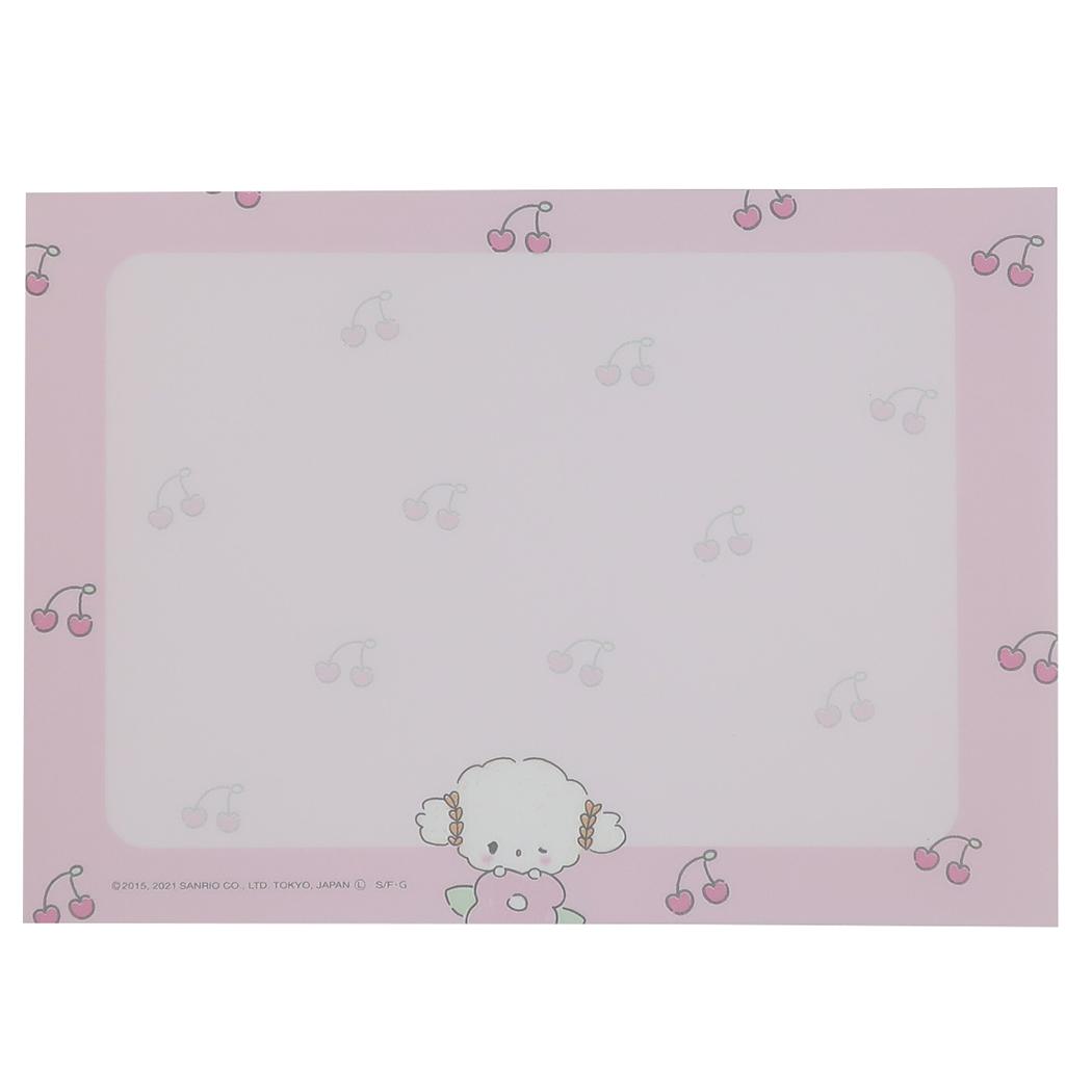 สมุดฉีก A6 แบบ Cogimyun ลาย Cherry สีม่วง ขนาด 10.3 x 14.5 x 1.1 ซม. มี 4 ลาย รวม 100 แผ่น