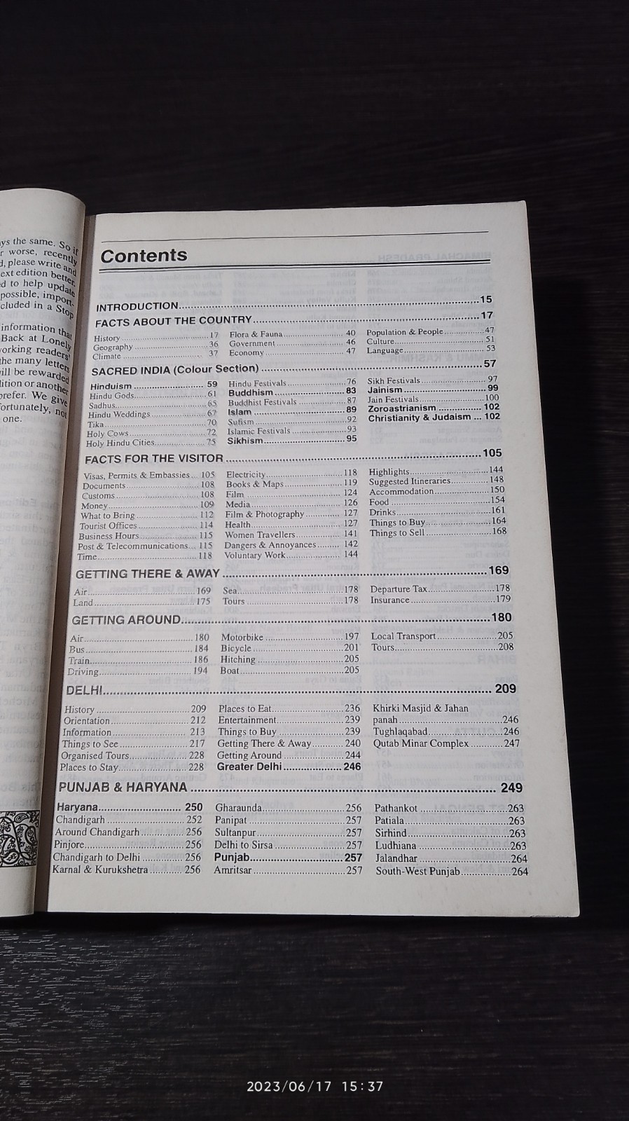 lonely planet : India (ปี 1996)