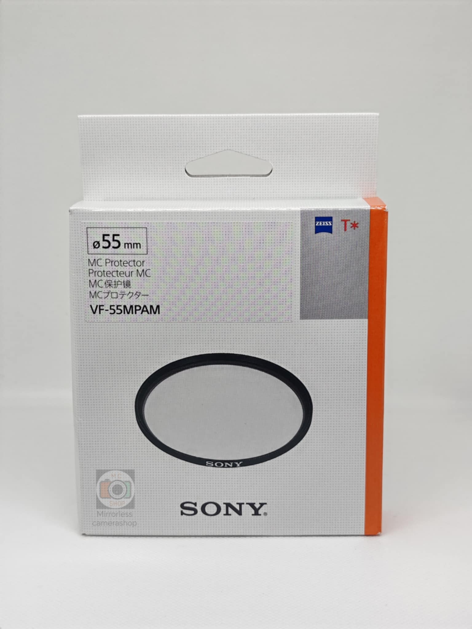 SONY ZEISS T* Filter MC Protecter 55mm ของแท้ 100% ส่งฟรี
