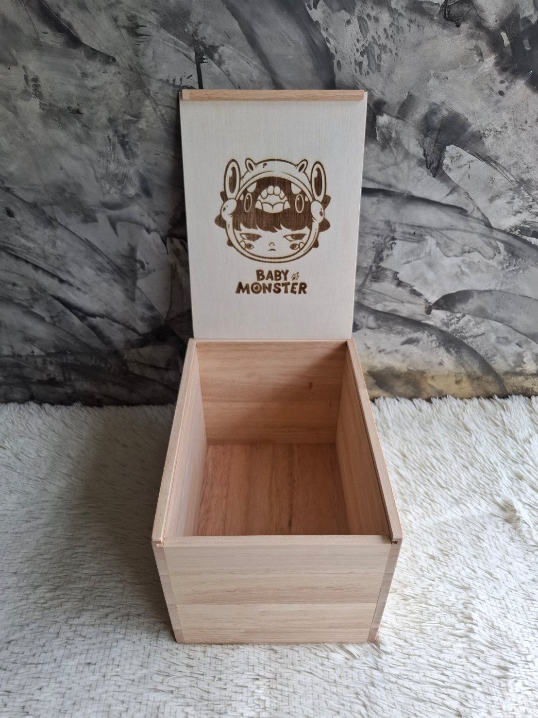 กล่องไม้ใส่งานโมเดล