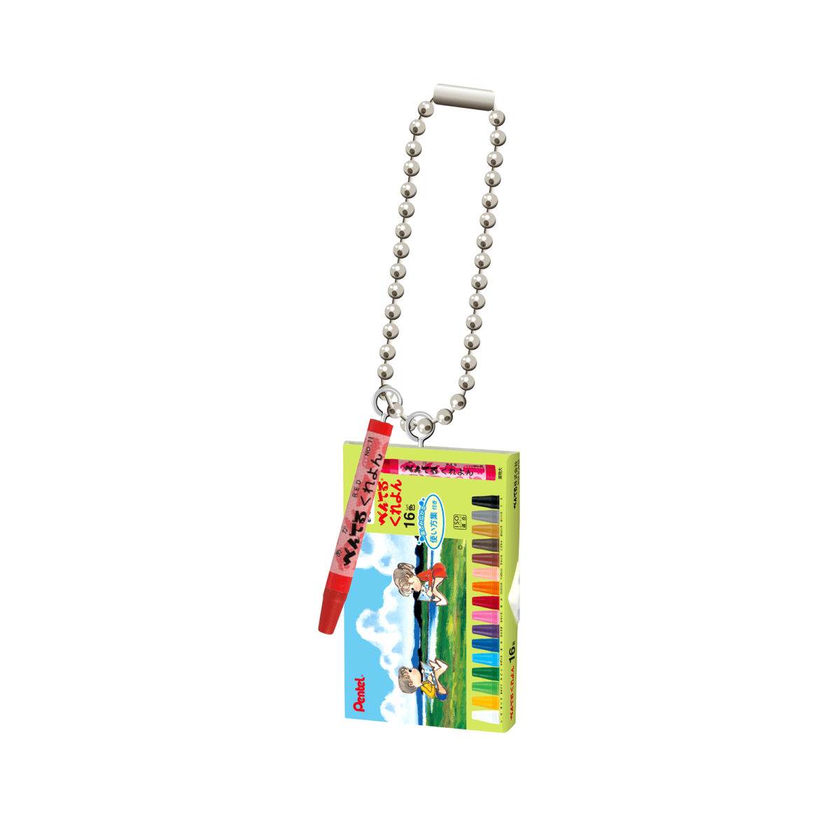 พวงกุญแจ The Stationery Miniature Mascot 3rd Season (Limited) เป็นแบบเครื่องเขียนย่อส่วน มาพร้อมพวงกุญแจไข่ปลา น่ารัก มี 8 แบบให้เลือก