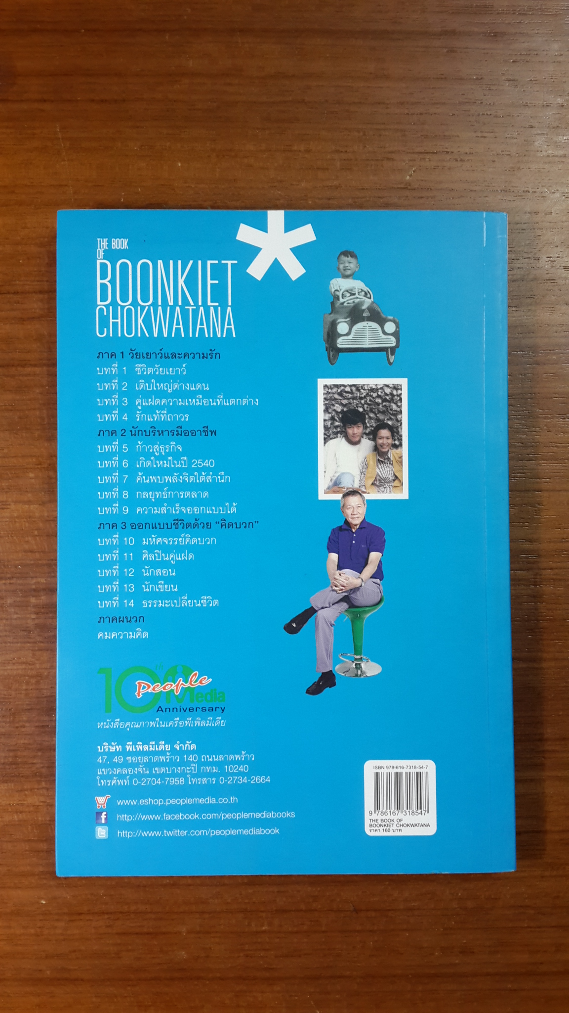 THE BOOK OF BOONKIET CHOKWATANA / ณรินณ์ทิพ วิริยะบัณฑิตกุล