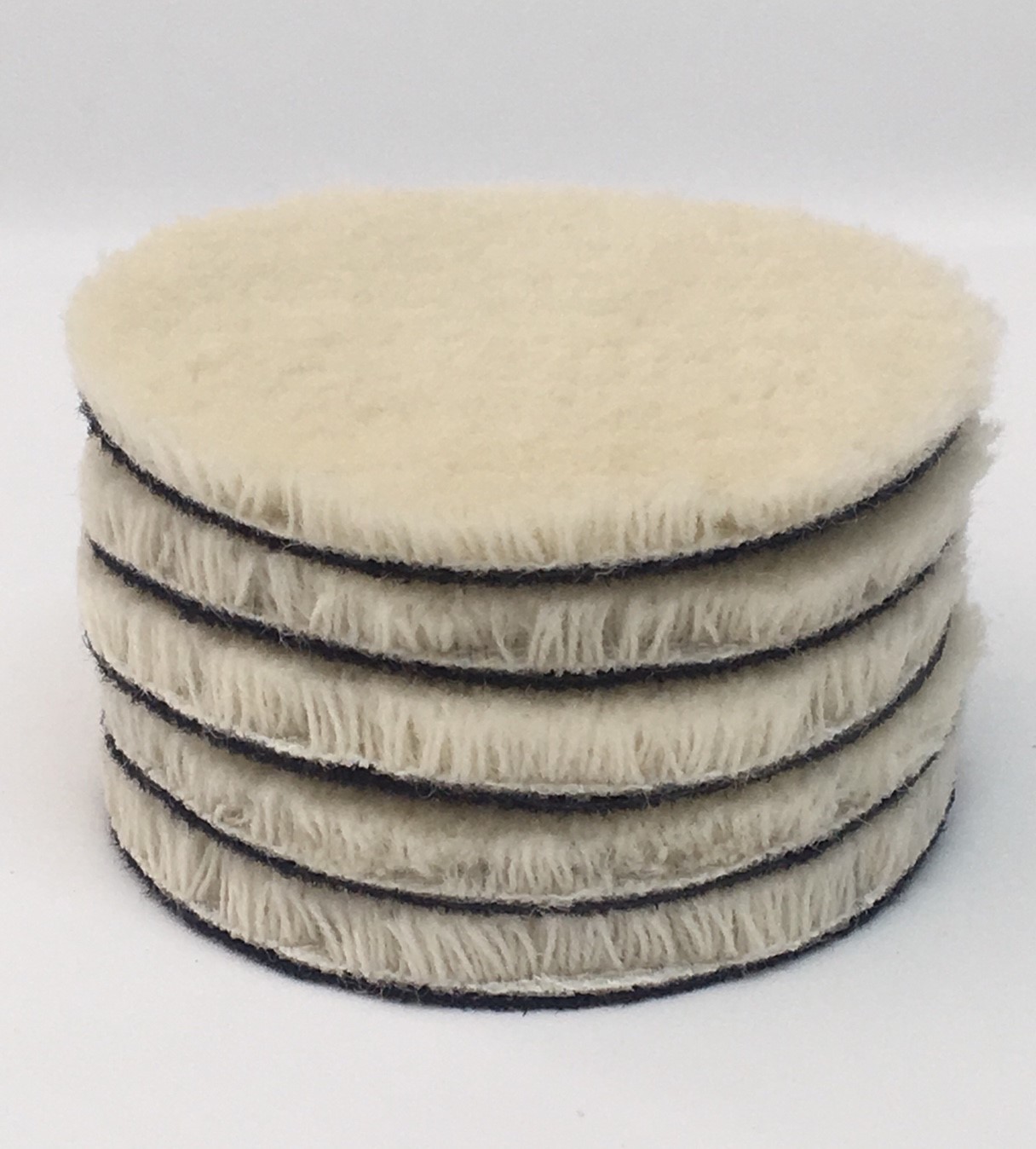 ลูกขัดขนแกะ 3" ขนสั้น สำหรับติดแป้นหนามเตย