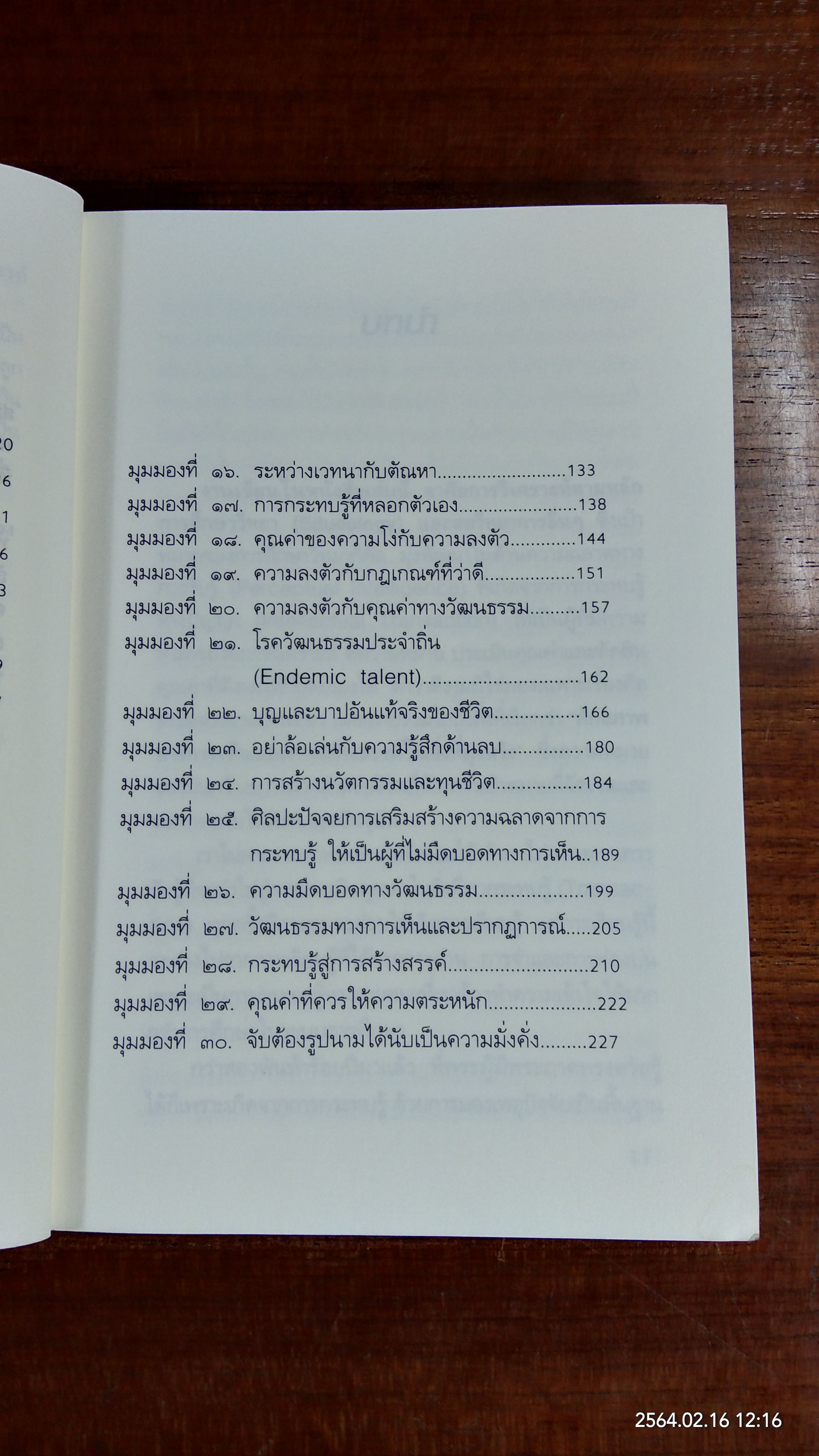 กระทบรู้ ดูออก / ชะวัชชัย ภาติณธุ