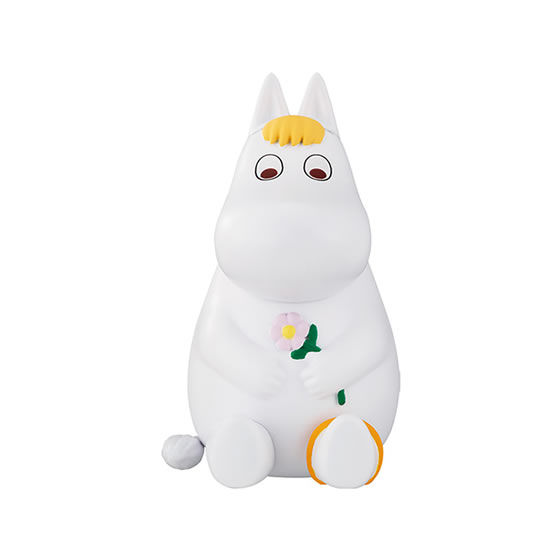 Capchara Premium Moomin เป็นโมเดลแบบตั้งได้ ตัวใหญ่ประมาณ 11 ซม. มี 3 แบบให้เลือก