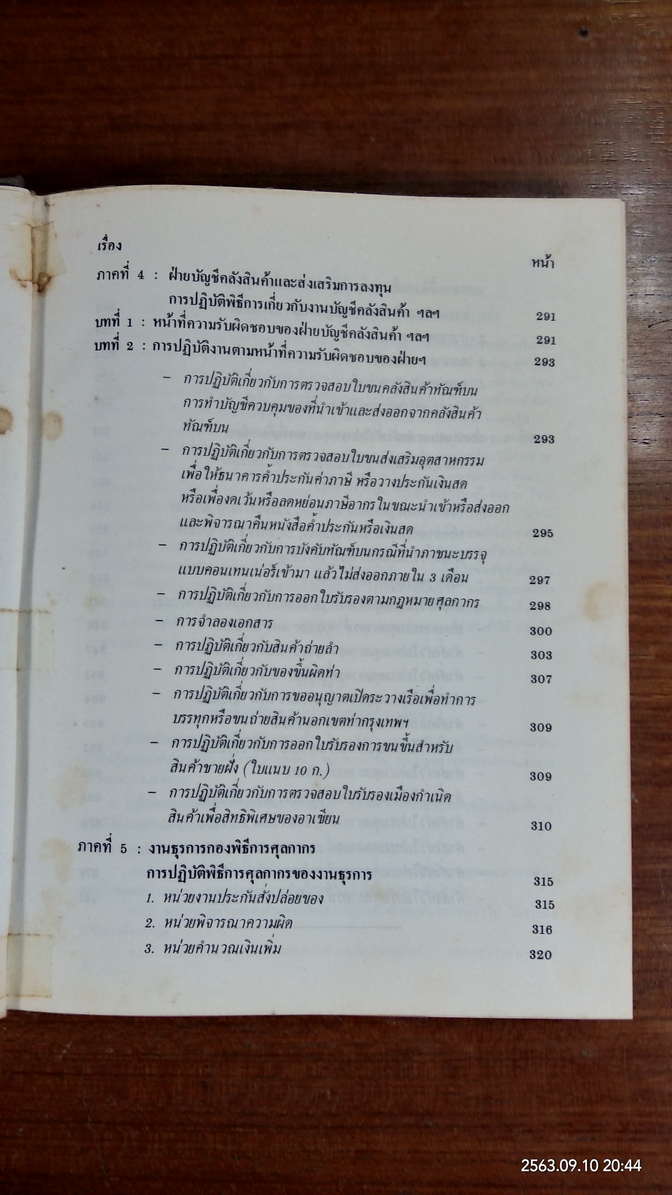 คู่มือการปฏิบัติงานเกี่ยวกับพิธีการศุลกากร (ชำรุดมีซ่อมแซม) / ล้วน ปางสุข