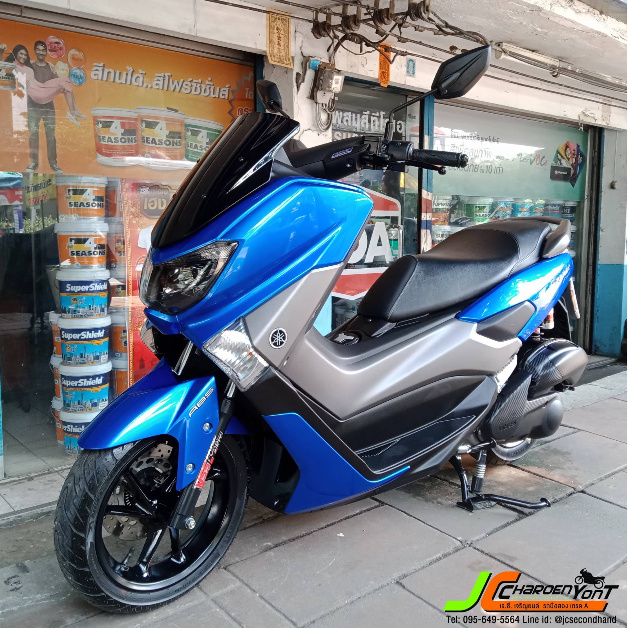 หาอยู่รีบเลย....... นางฟ้า (11 เดือน) YAMAHA N-MAX155 จดทะเบียนปลายปี 2018 แท้ (รหัสสินค้า3954) รุ่นนี้ถามหากันเยอะมาก โดยเฉพาะสีนี้เลย สภาพไม่ต้องบรรยายน้องๆรถใหม่