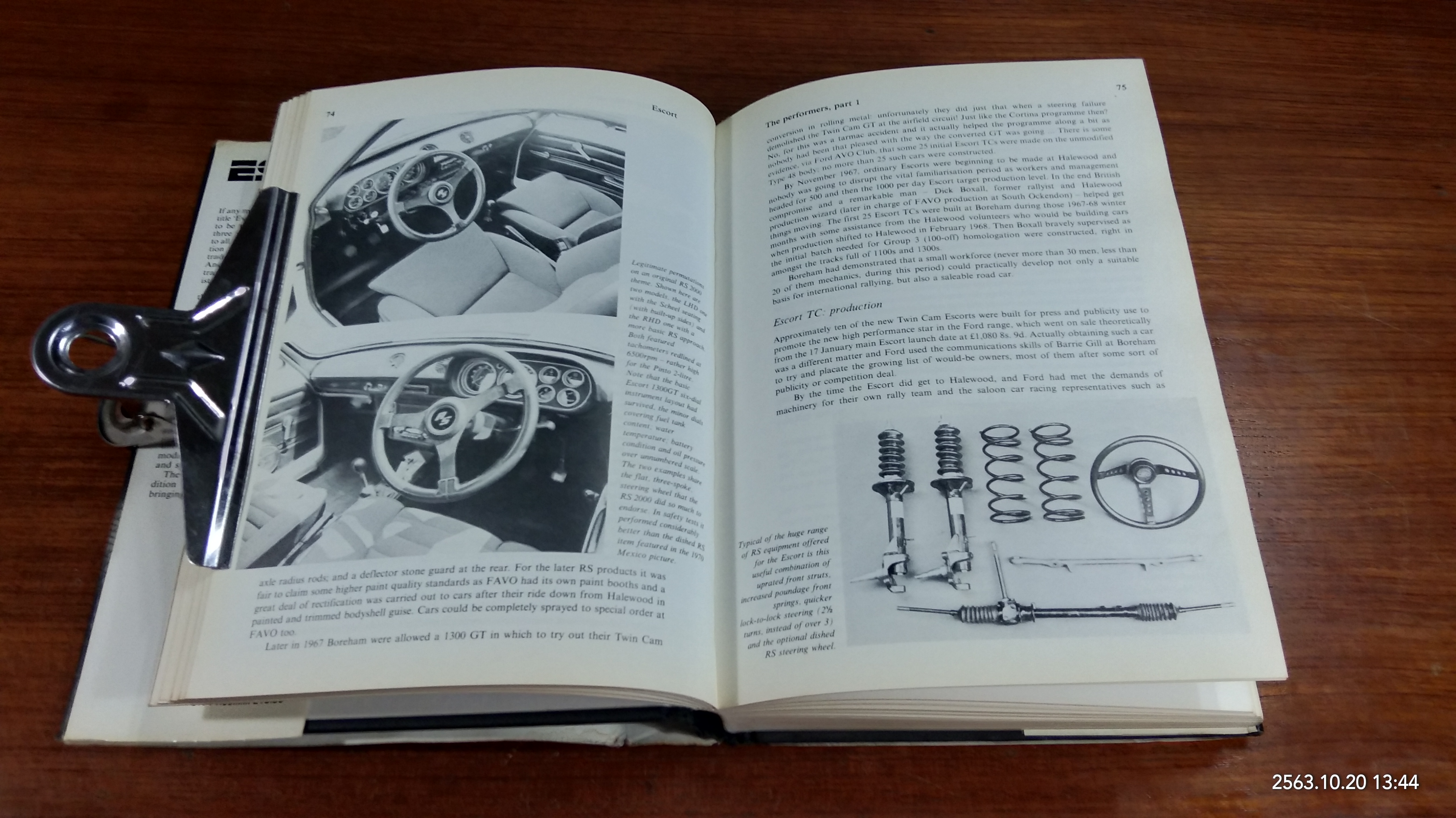 ESCORT Mks 1,2,3&4 : Jeremy Walton