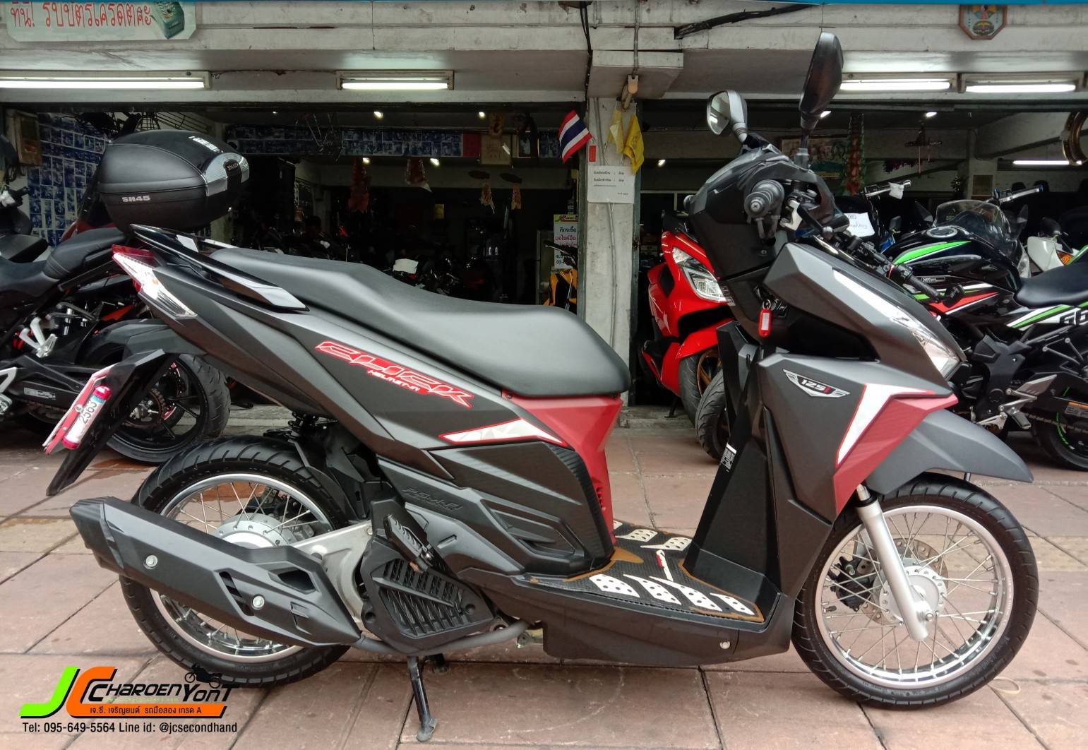ใหม่กว่านี้ก็ป้ายแดงแล้ว !! HONDA CLICK125i LED idlingstop ''1,xxx โล'' จดทะเบียนกลางปี 61 เป็นรถบ้านแท้มือเดียว สภาพโคตรเป๊ะ 98% เครื่องไม่ต้องสืบ