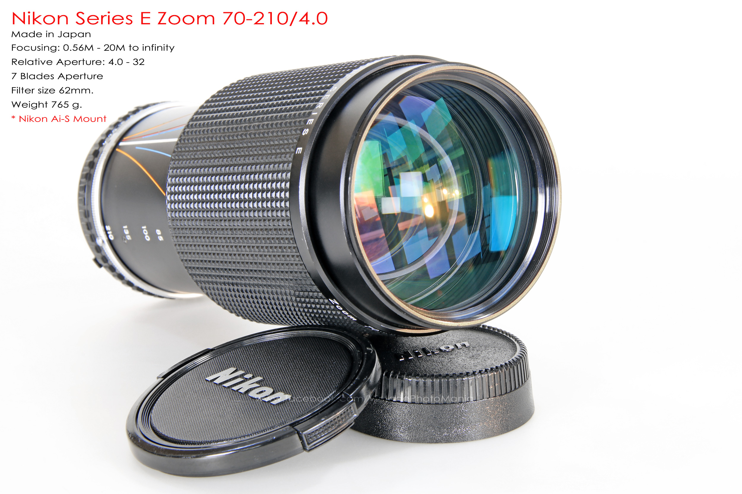 Nikon Series-E 70-210/4.0 *Nikon Ai-S Mount เลนส์มือหมุนคมๆละลายฉากหลังสวย