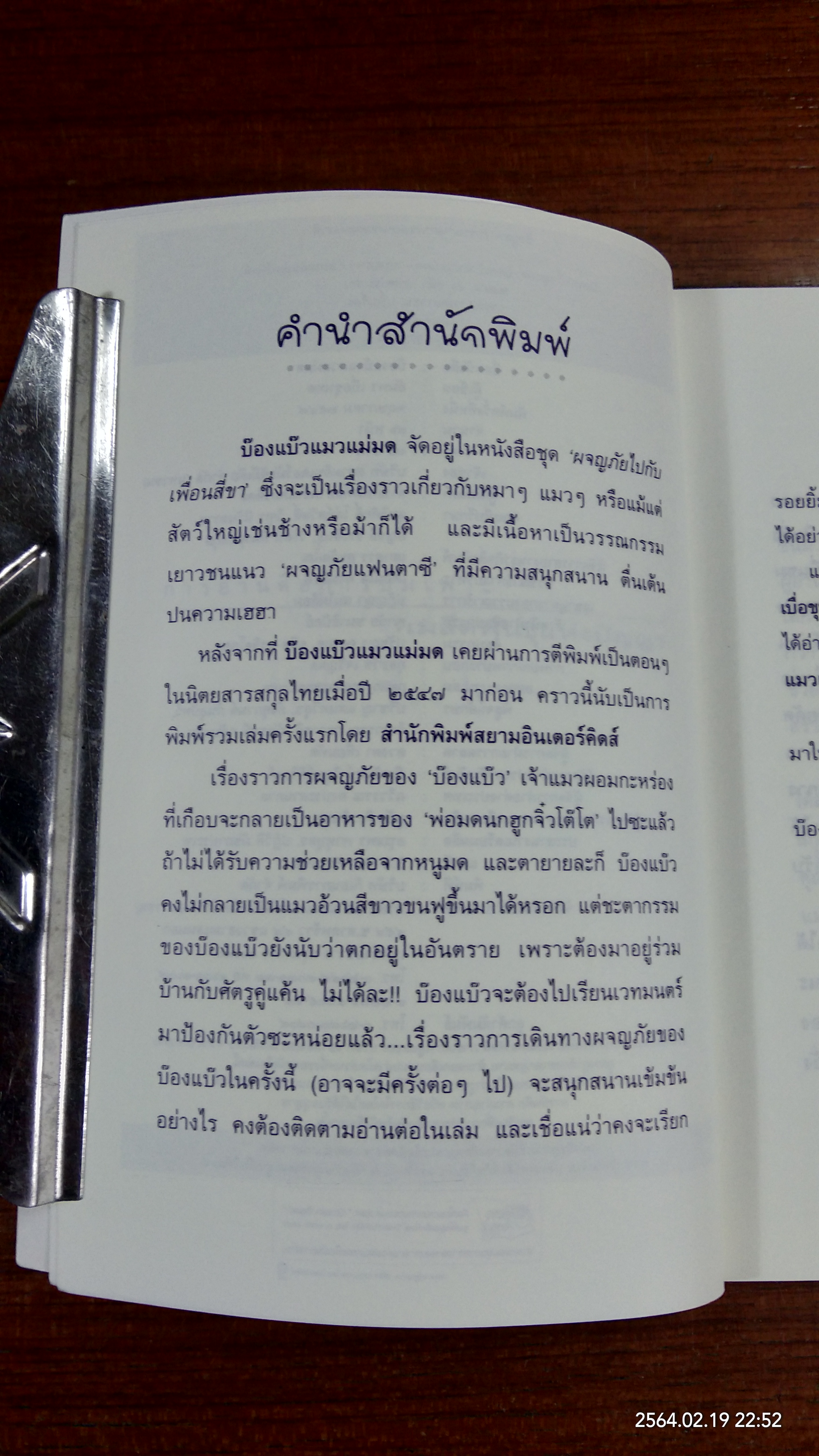 บ๊องแบ๊ว แมวแม่มด / อัมพร เบื่อขุนทด