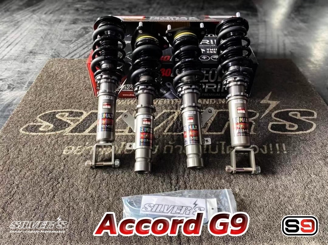 โช้คอัพ Silver’s รุ่น NeoMaxPrime สตรัทปรับเกลียว ใส่ ACCORD G9