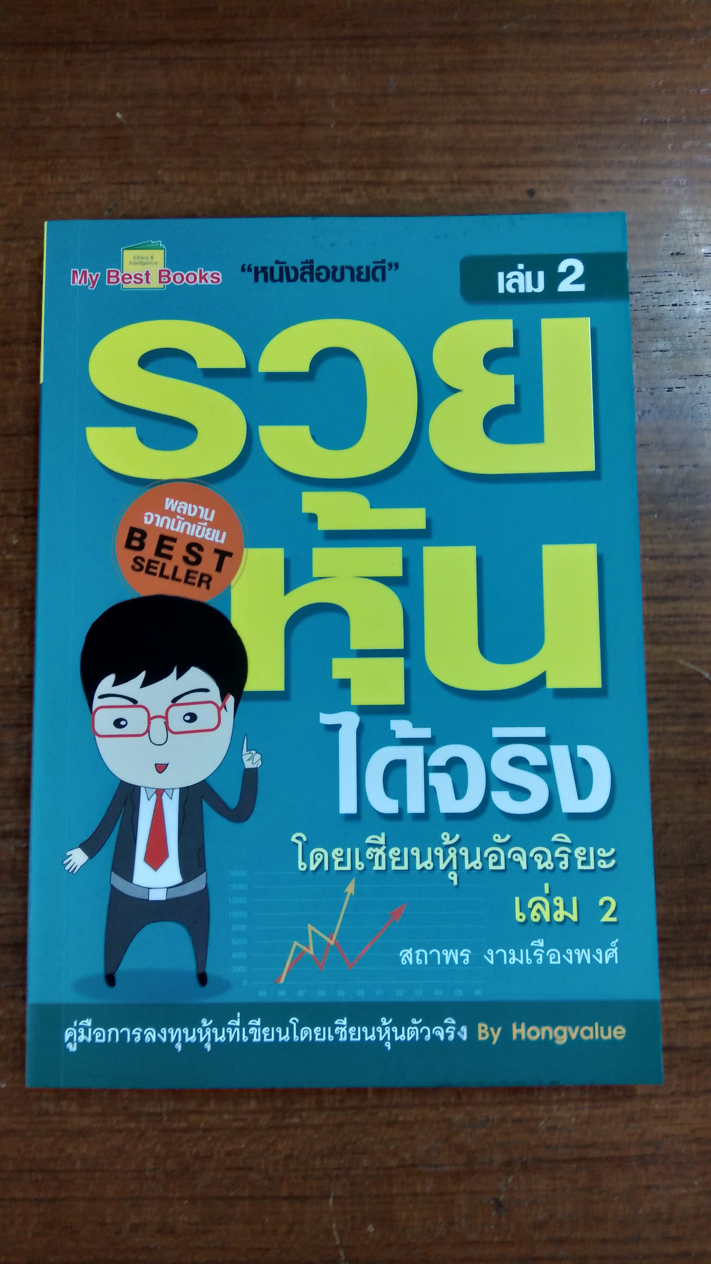 รวยหุ้นได้จริง โดยเซียนหุ้นอัจฉริยะ เล่ม 2 / สถาพร งามเรืองพงศ์