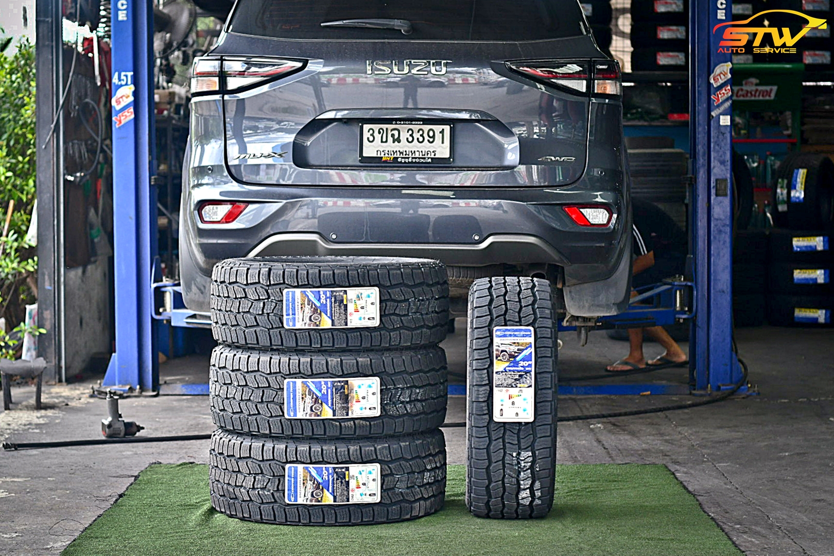 ยาง COOPER DISCOVERER AT3 4S 265/50R20 111T ติดตั้งใส่ ISUZU MU-X
