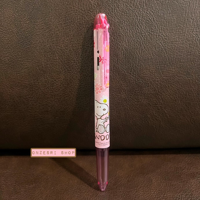 ปลอกปากกา Pilot Hi-Tec-C Coleto ใส่หมึกได้ 3 ไส้ แบบ Snoopy (Limited จากญี่ปุ่น) มี 4 แบบให้เลือก