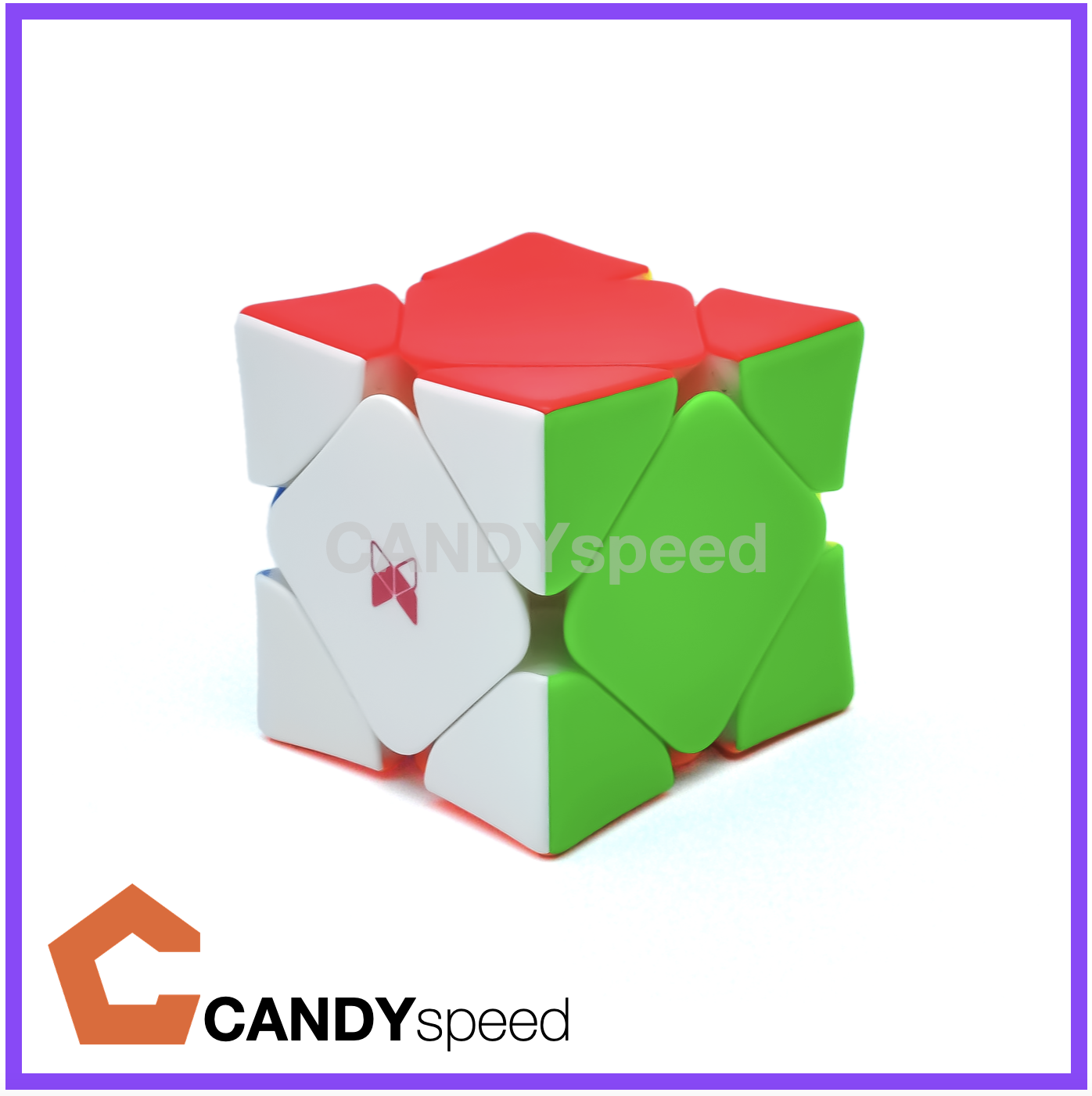 รูบิค Cube Qiyi X-Man Wingy V2 Magnetic Skewb Concave | By CANDYspeed