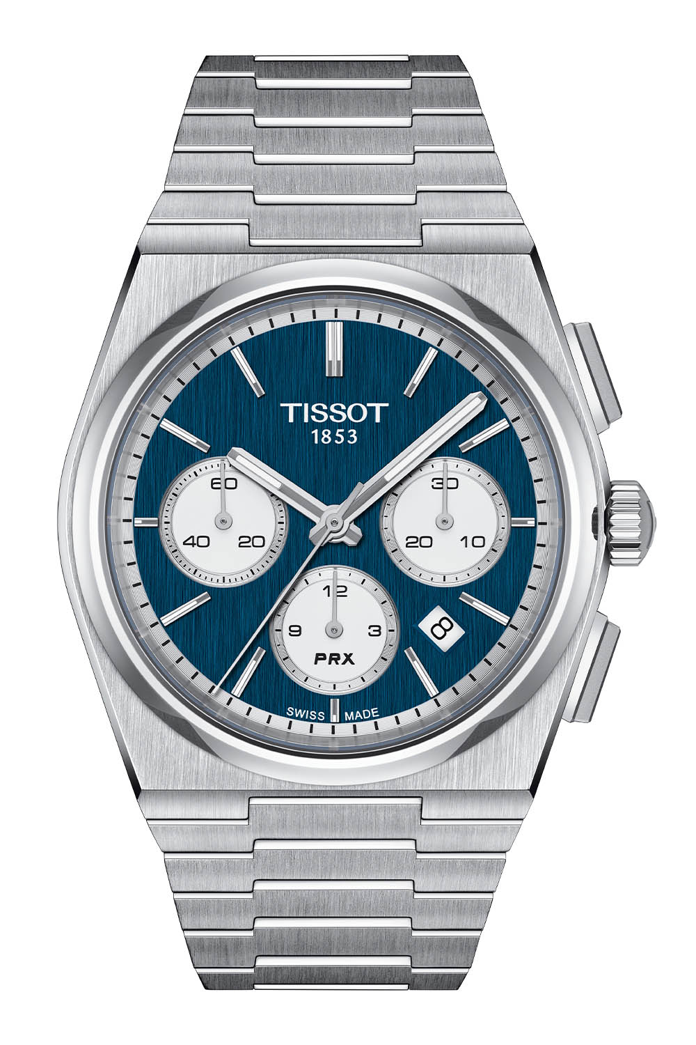(ประกันศูนย์ไทย 2 ปี) TISSOT PRX AUTOMATIC CHRONOGRAPH T137.427.11.041.00 (หน้าน้ำเงิน)