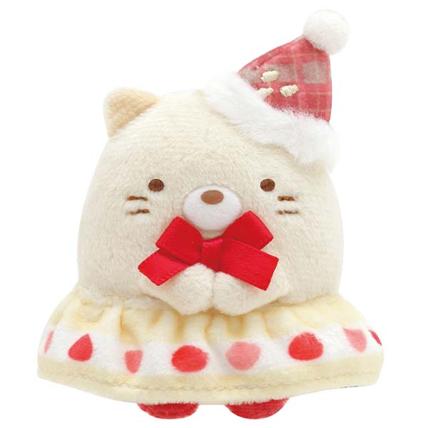 ตุ๊กตาตัวเล็ก Sumikko Gurashi Strawberry Christmas ไซส์ ss มี 6 แบบให้เลือก