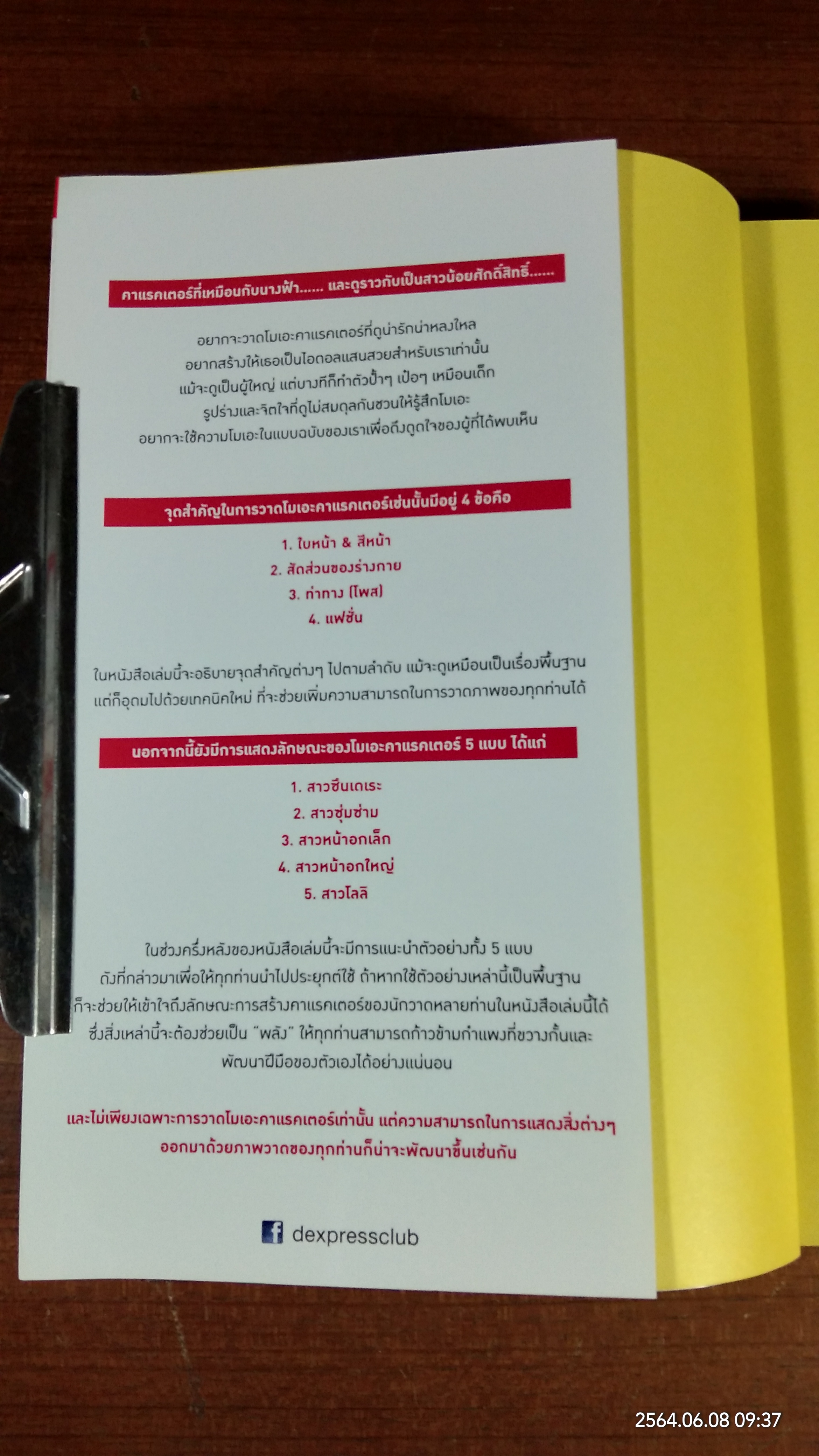 วาดโมเอะคาแรคเตอร์ แบบมืออาชีพ ฉบับการวาดใบหน้าและร่างกาย