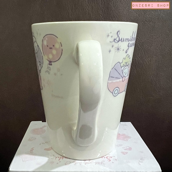 แก้วมัค Sumikko Gurashi - Sumikko Baby แบบสีขาว ขนาด สูง 11 ซม. เส้นผ่านศูนย์กลาง 9 ซม.