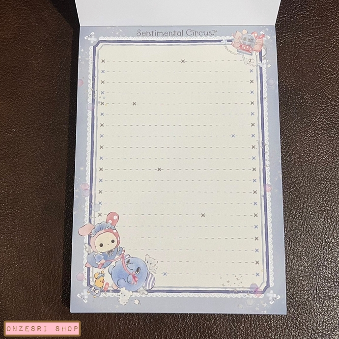 สมุดฉีก Sentimental Circus Remake by Sky Blue Daydream Window แบบสีขาว ขนาด 14.8 x 10.5 ซม. มี 4 ลาย รวม 100 แผ่น