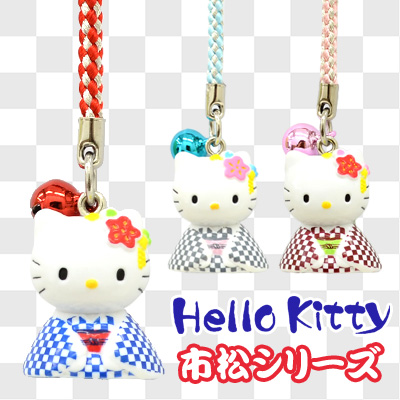 ที่ห้อยมือถือ / พวงกุญแจ Hello Kitty Ichimatsu (Limited) มี 3 แบบให้เลือก