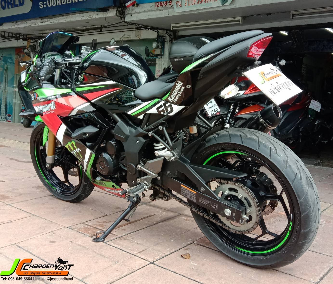 "สายเขียวมีโดนกับ KAWASAKI KRT Edition" รถบ้านแท้มือเดียว NINJA250SL จดปีทะเบียนปี 2017 สภาพอย่างหล่อ สีสันโดดเด่นโดนใจ