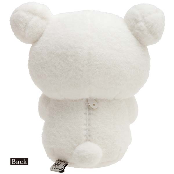 ตุ๊กตา Rilakkuma's Message Hugging Kiiroitori สีขาว มาเป็นคู่น้องคุมะ & โทริกอดกัน ถอดออกมาได้ ขนาด 18 x 16.5 x 12 ซม.