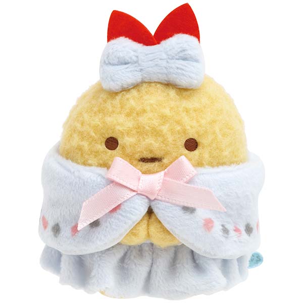 ตุ๊กตาตัวเล็ก Sumikko Gurashi - Sumikko in Wonderland ไซส์ ss แบบหางกุ้งเป็น Alice ขนาด 7 x 5 x 4.5 ซม.