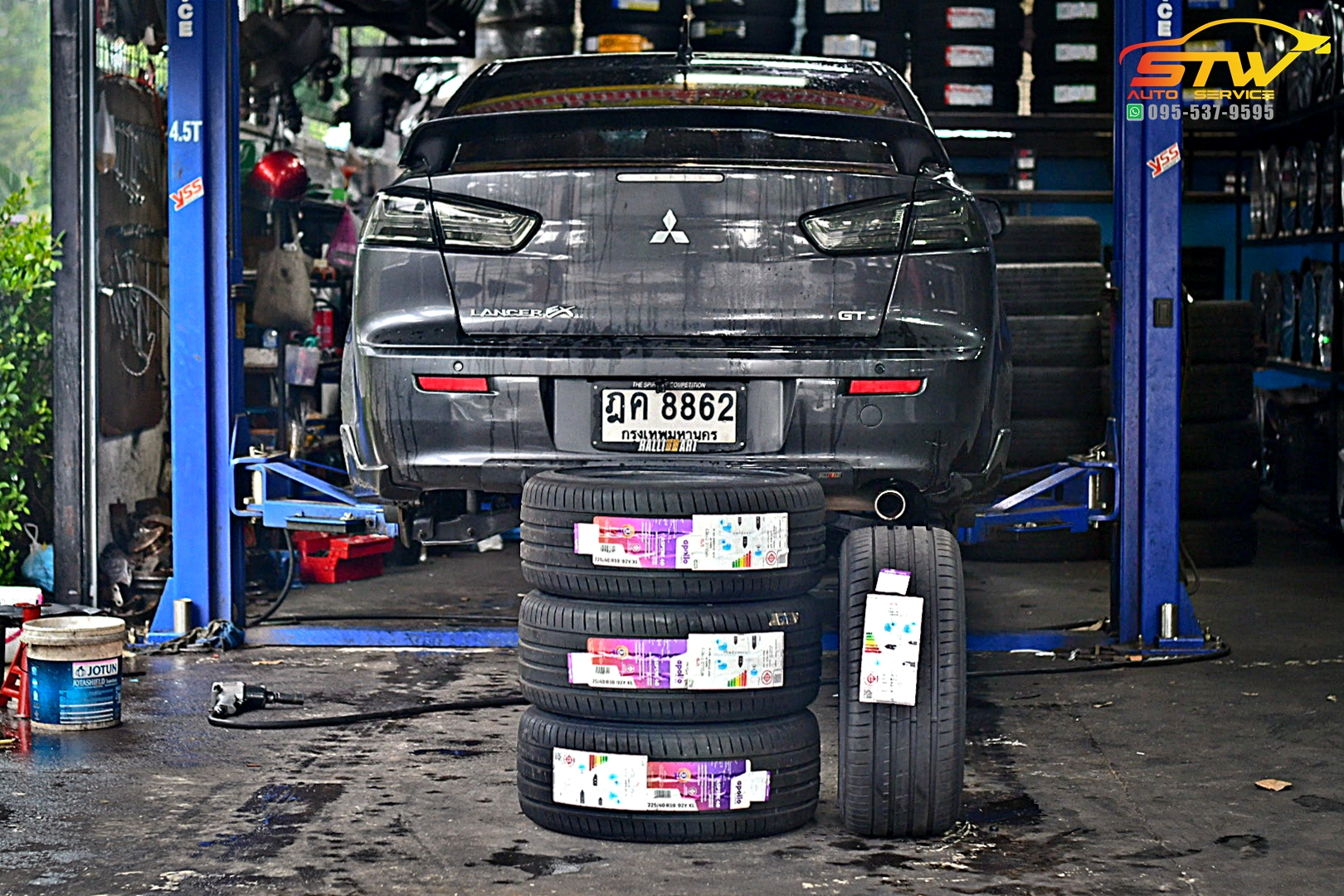 ยางใหม่ APOLLO Aspire 4G 225/40R18 92Y