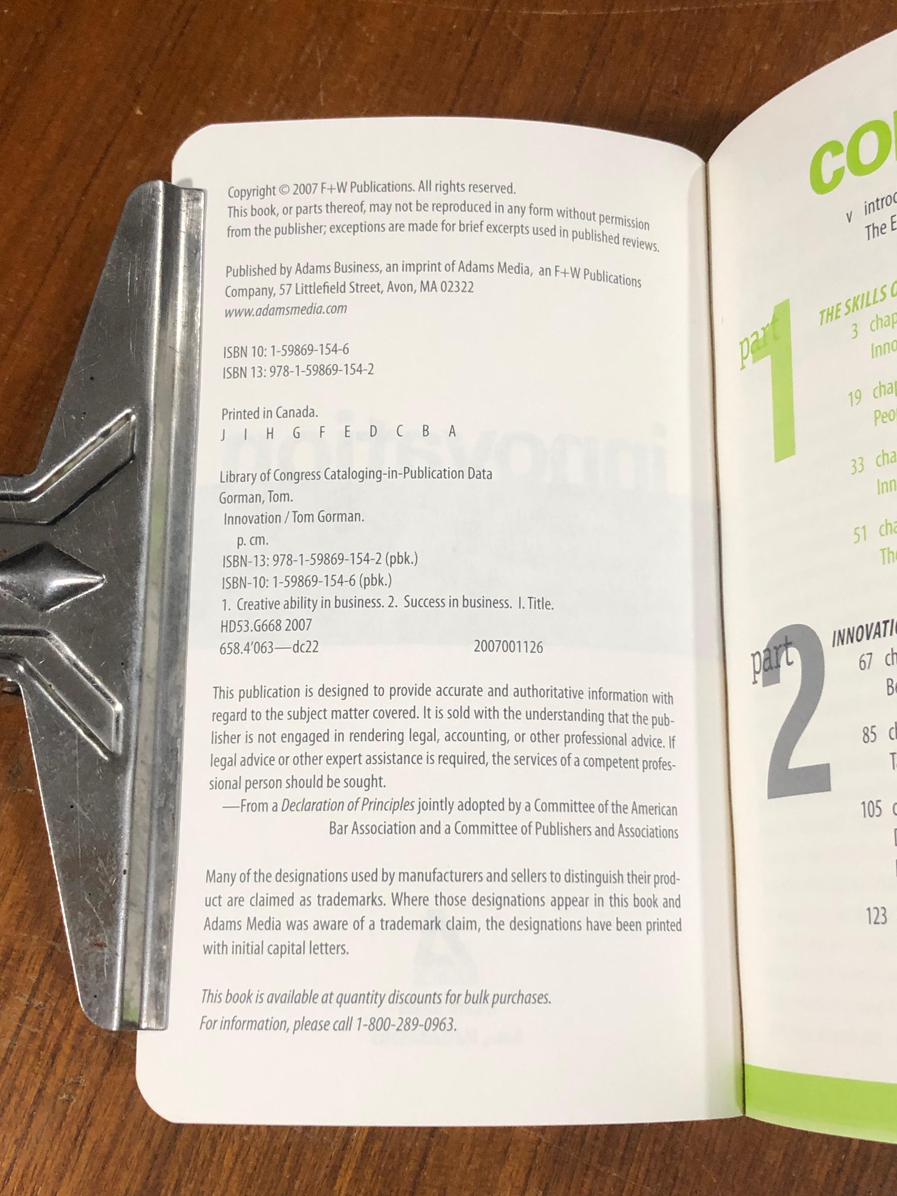 innovation / Tom Gorman