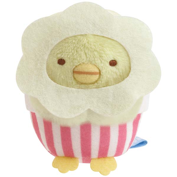 ตุ๊กตา Sumikko Gurashi Movie Theatre ไซส์ SS แบบ Penguin เขียว แปลงร่างเป็นถุงข้าวโพดคั่ว ขนาด 6 x 5 x 5 ซม.