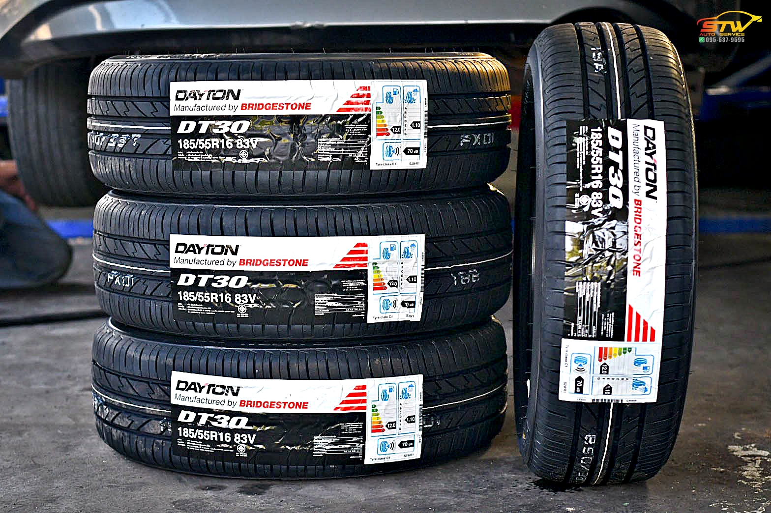ยางใหม่ DAYTON DT30 185/55R16 83V - ยางรถยนต์ราคาถูก ทรัพย์ทวี 