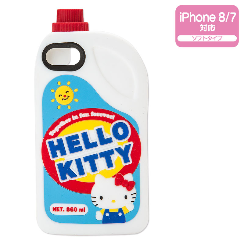Case iPhone 7/8 from Japan แบบ Soft ลาย Hello Kitty American Supermarket (แบบขวดน้ำยา) เป็นแบบซิลิโคน คลุมรอบเครื่อง