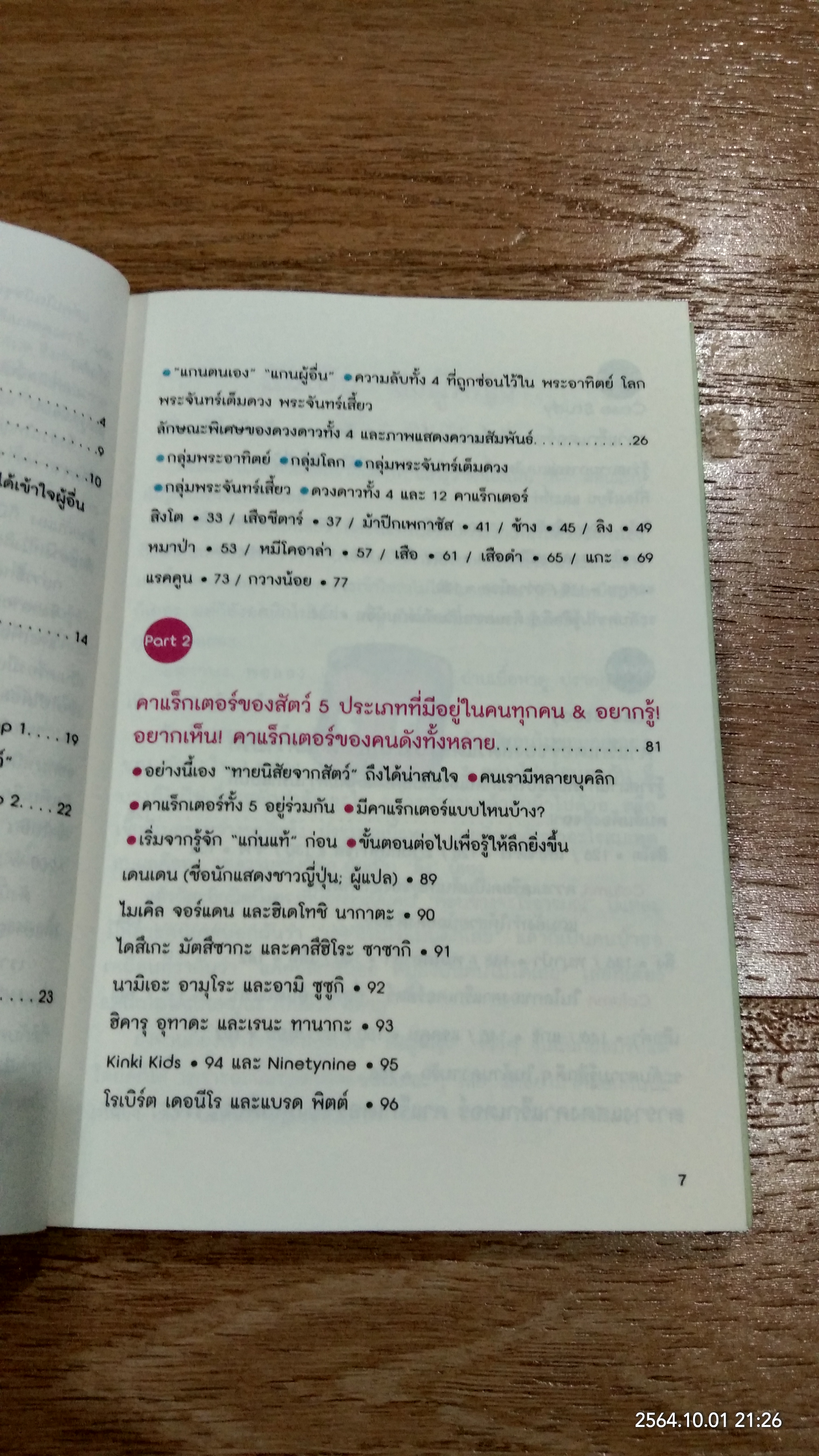 ทายนิสัยจากสัตว์ เพื่อค้นพบตัวตนของคุณ / คิริโกะ คุโนะ