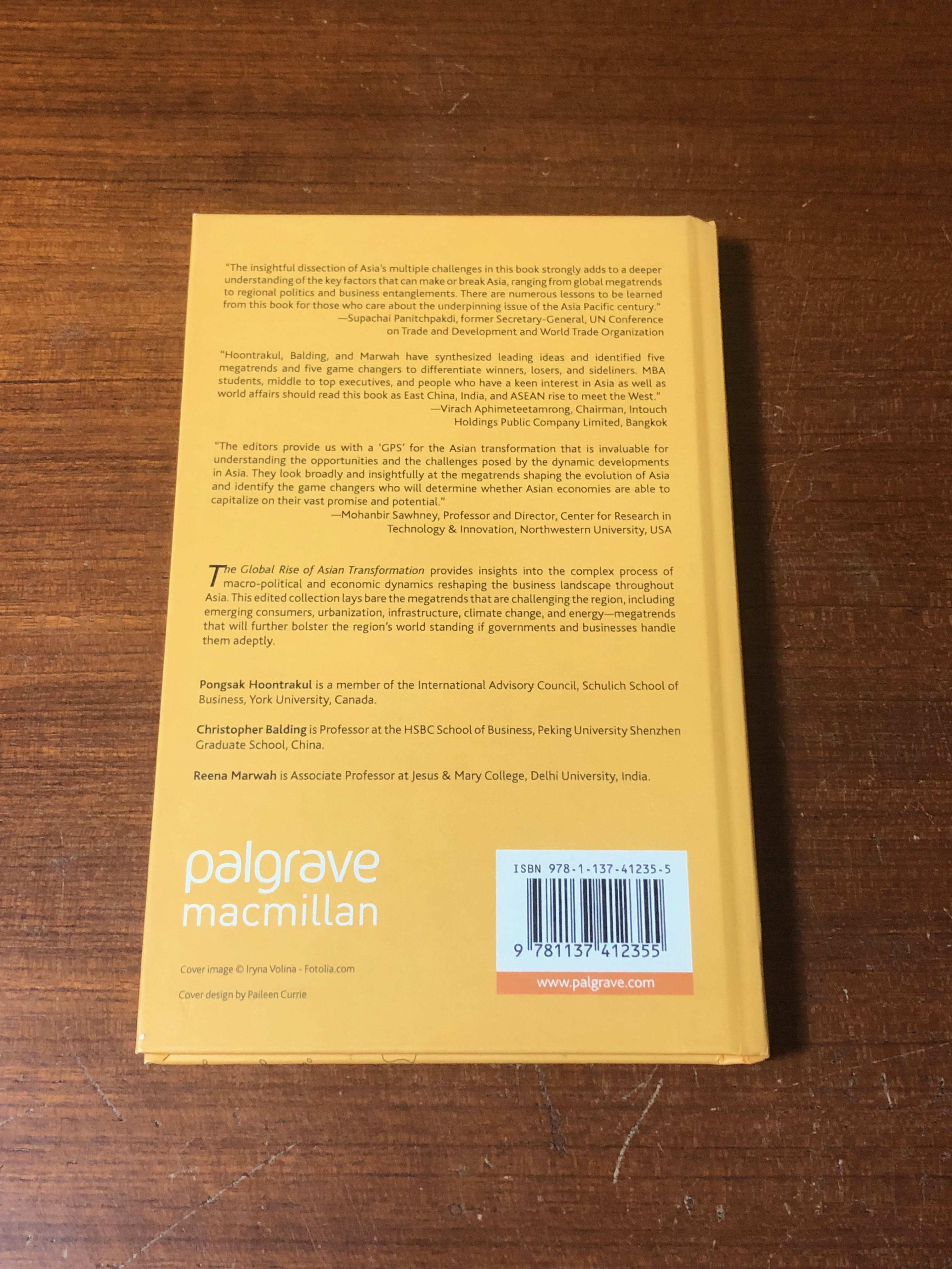 The Global Rise of Asian Transformation / P. Hoontrakul