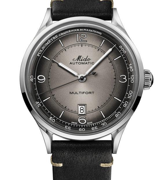 MIDO MULTIFORT PATRIMONY สีดำแอนทราไซต์ M040.407.16.060.00