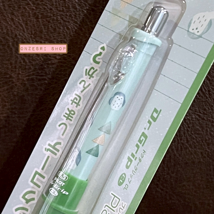 ดินสอกดเขย่าไส้ Dr.Grip x Campus (Limited) รุ่น PlayBorder ลาย Green Fukurou (นกฮูกสีเขียว) หัว 0.5