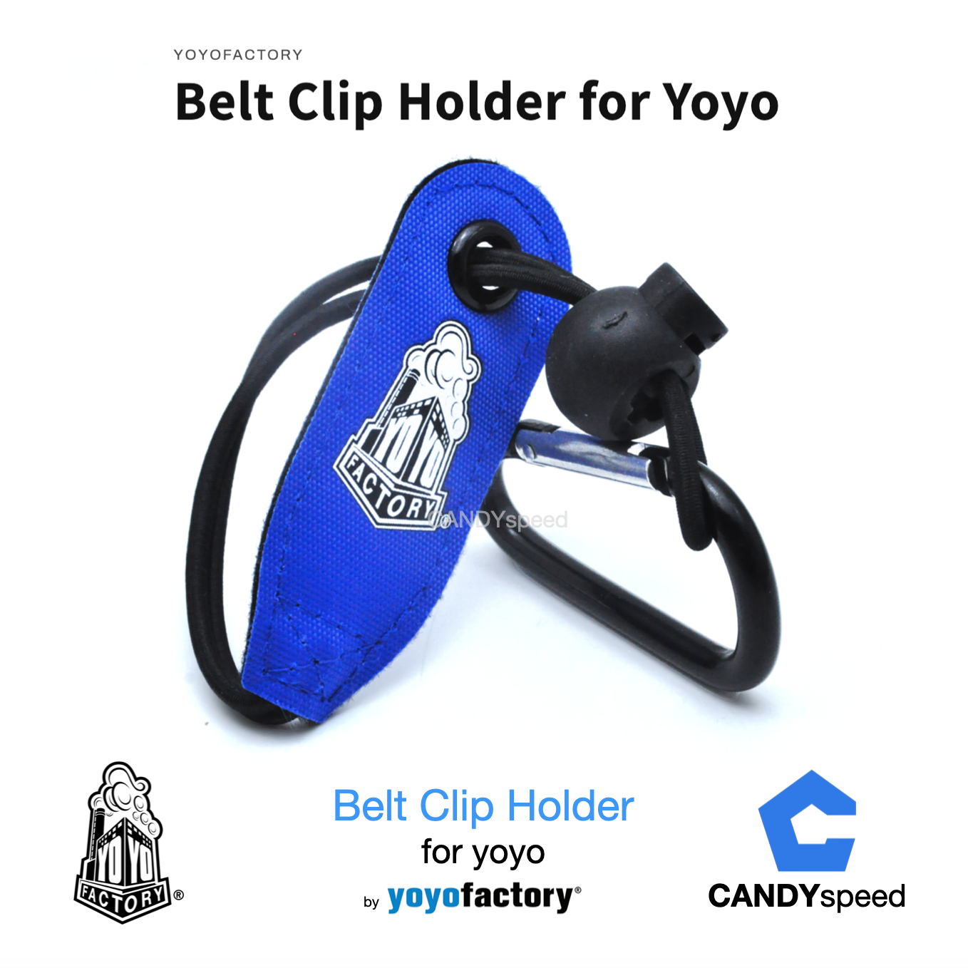 yoyo โยโย่ yoyofactory Belt Clip Yoyo Holder | by CANDYspeed