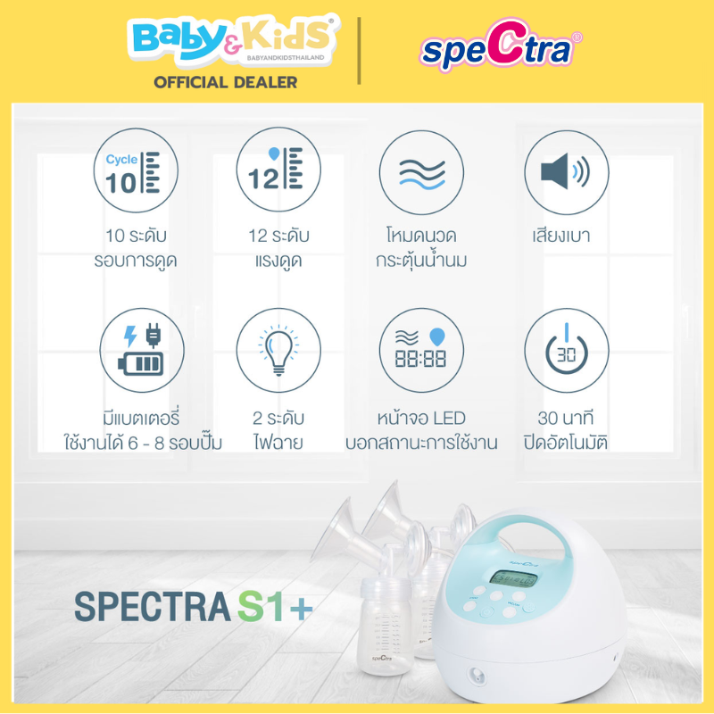 Spectra เครื่องปั๊มนม รุ่น S1 Plus