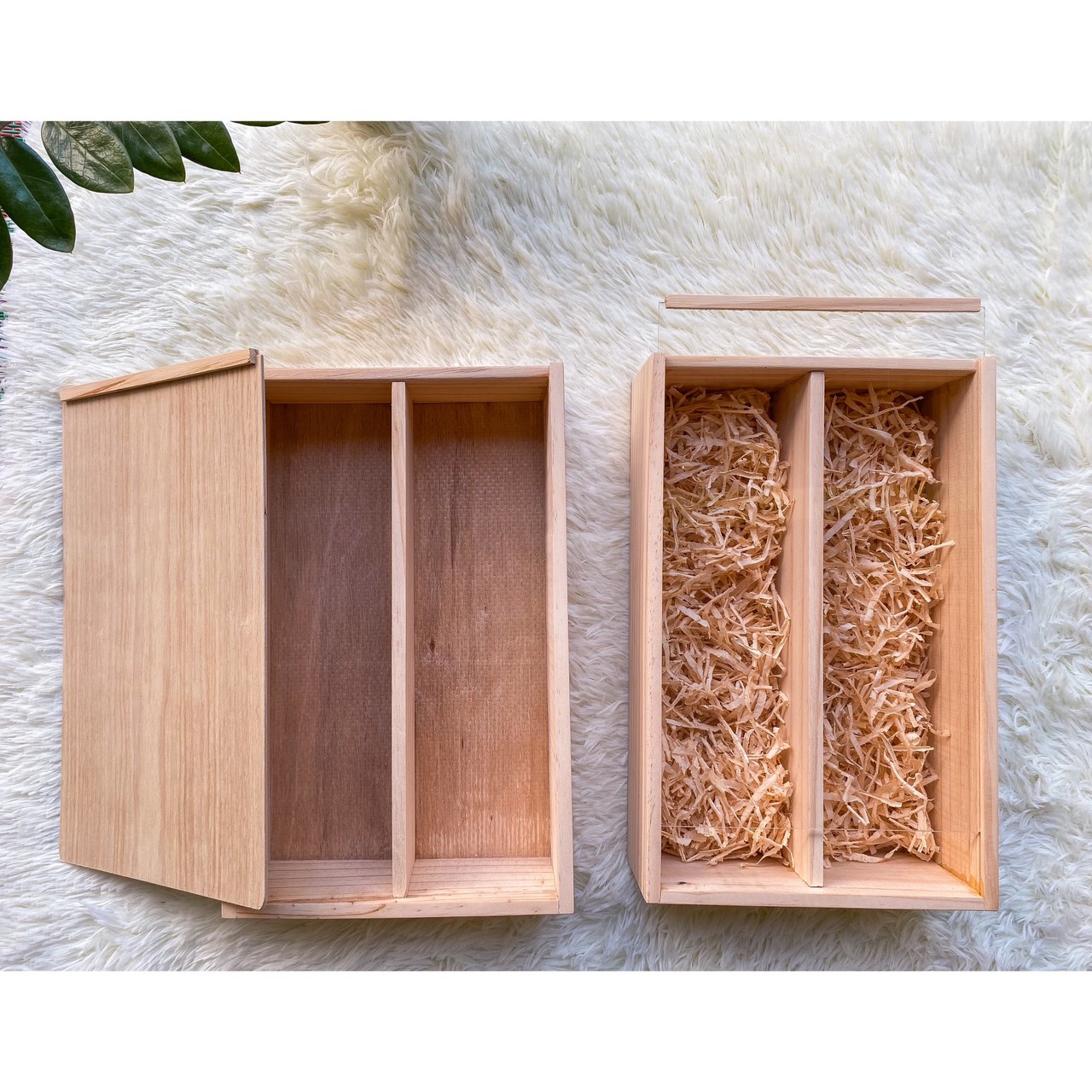 กล่องไวน์ 2 ขวด (Two Bottles Wine Box)