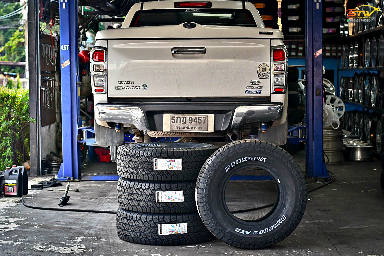 ยางใหม่ HANKOOK Dynapro AT-2 (RF11) 265/75R16 116T