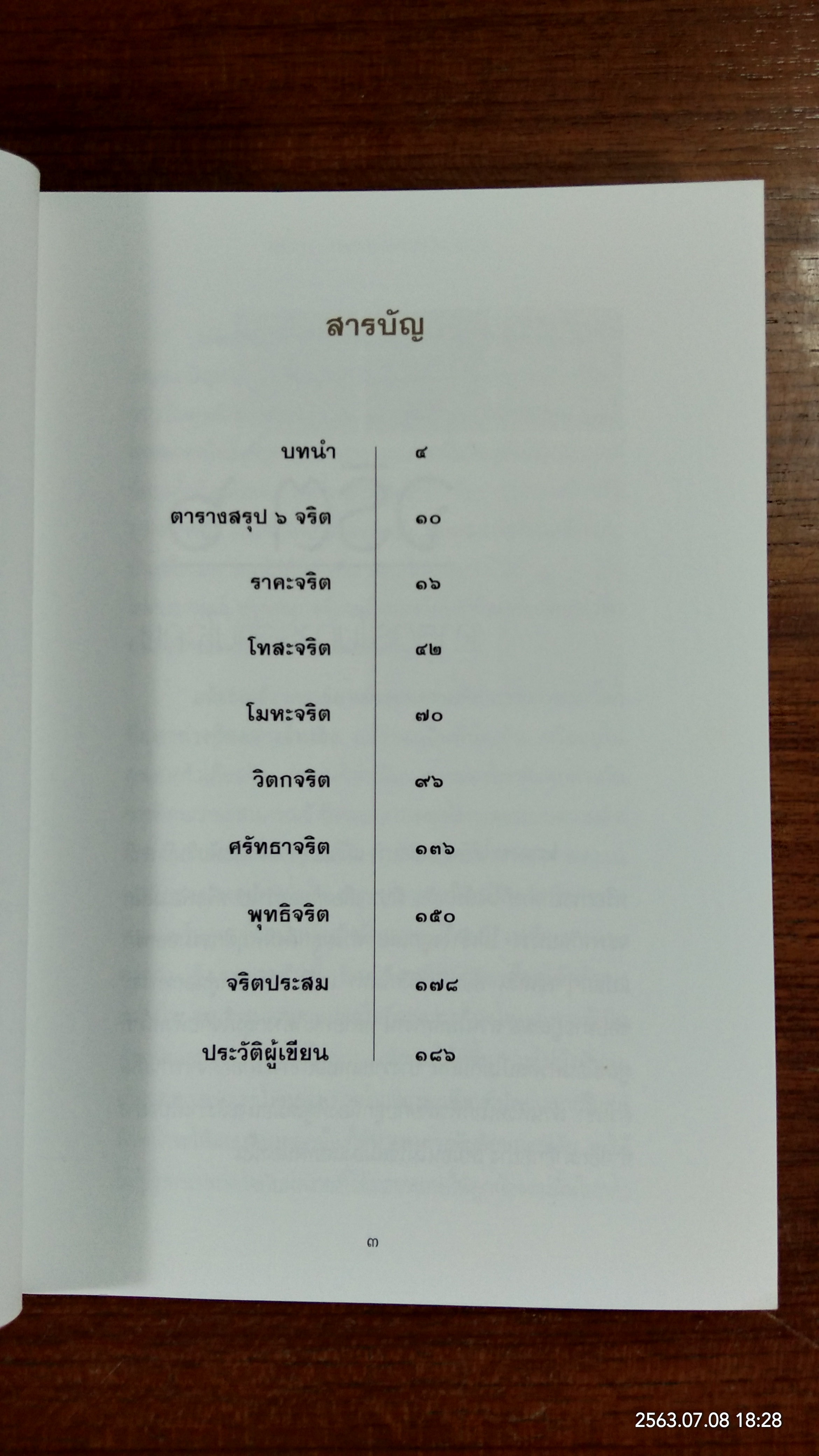 จริต ๖ ศาสตร์ในการอ่านใจคน / ดร.อนุสร จันทพันธ์