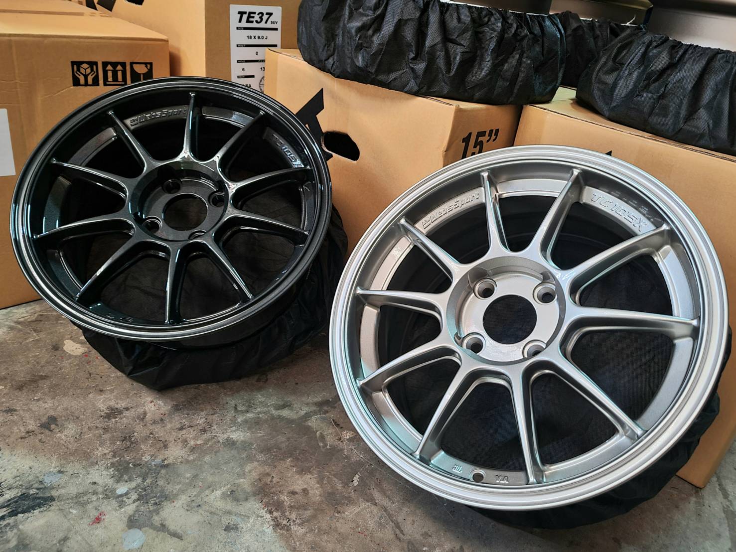 ล้อ TCX ขอบ 15" งานไทย ART(ETON)