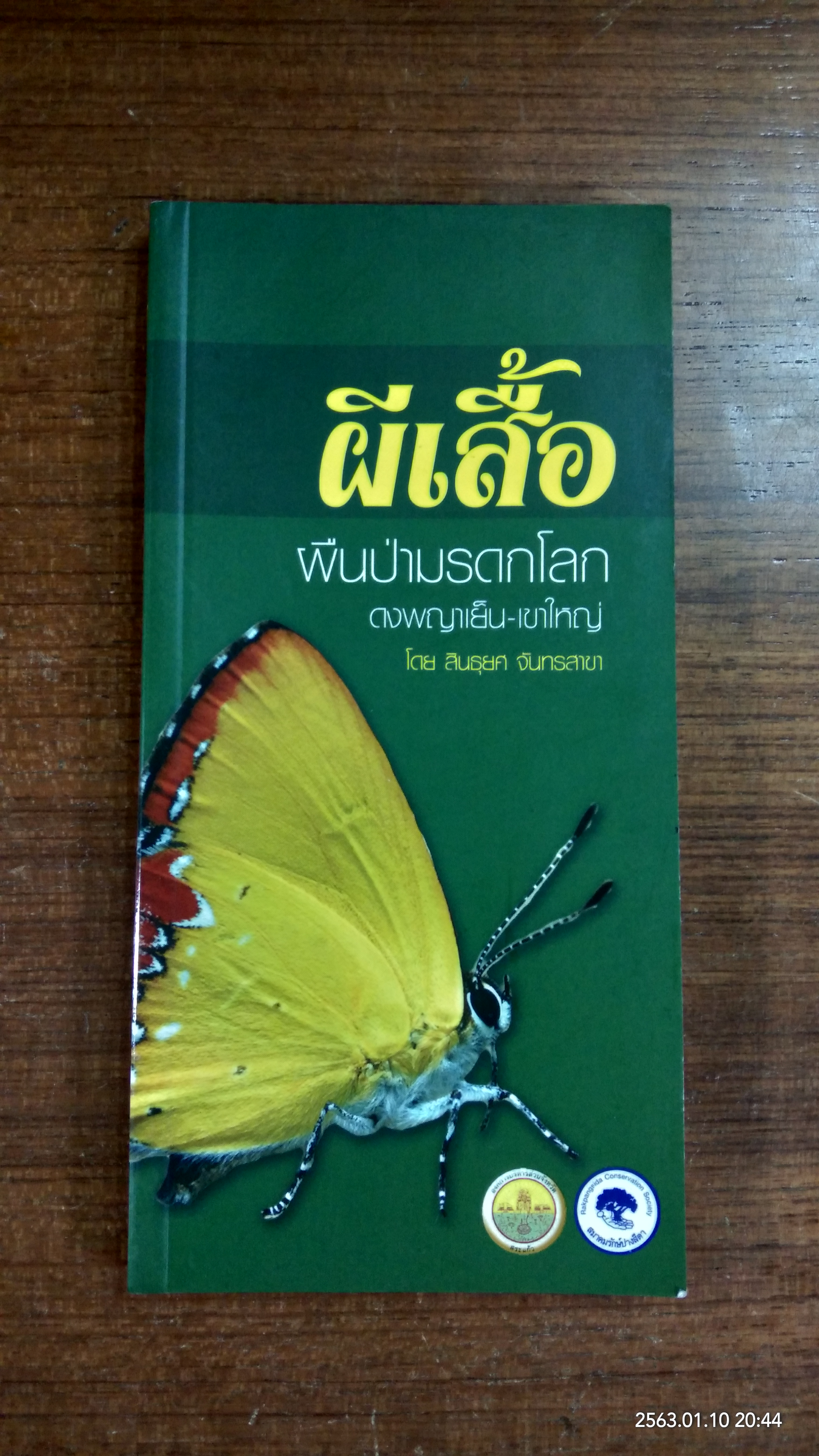 ผีเสื้อ ผืนป่ามรดกโลก / สินธุยศ จันทรสาขา