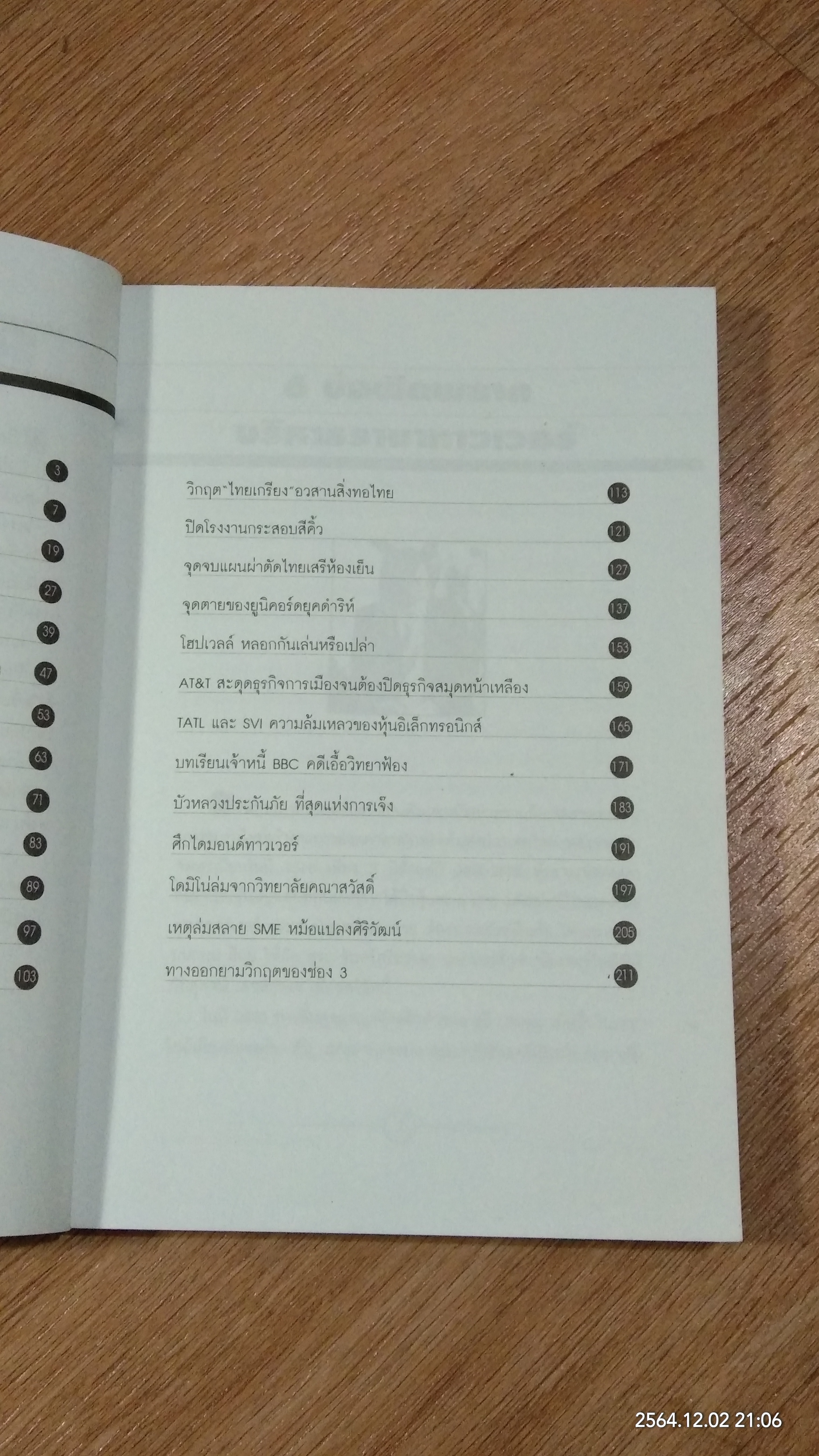 อ่านวิกฤตเพื่อโอกาสใหม่ / ผู้จัดการ
