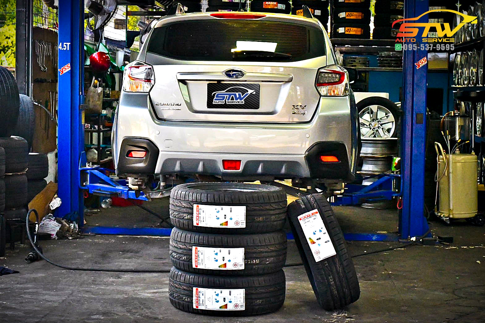 ยางใหม่ KUMHO ECSTA PS31 225/55R17 101W XL