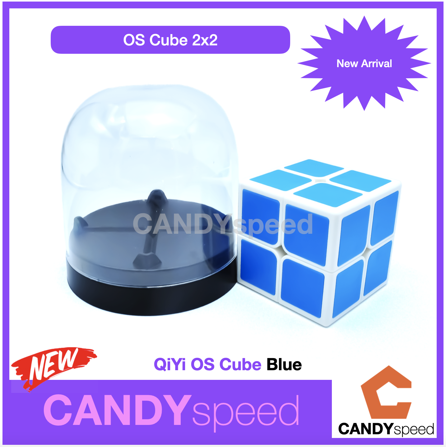 QiYi OS Cube รูบิค Cube แบบใหม่ ท้ายทายความสามารถ เป็นแบบ 2x2 pop in/pop out ผลุบๆ โผล่ๆ บิดไปเด้งไป | by CANDYspeed